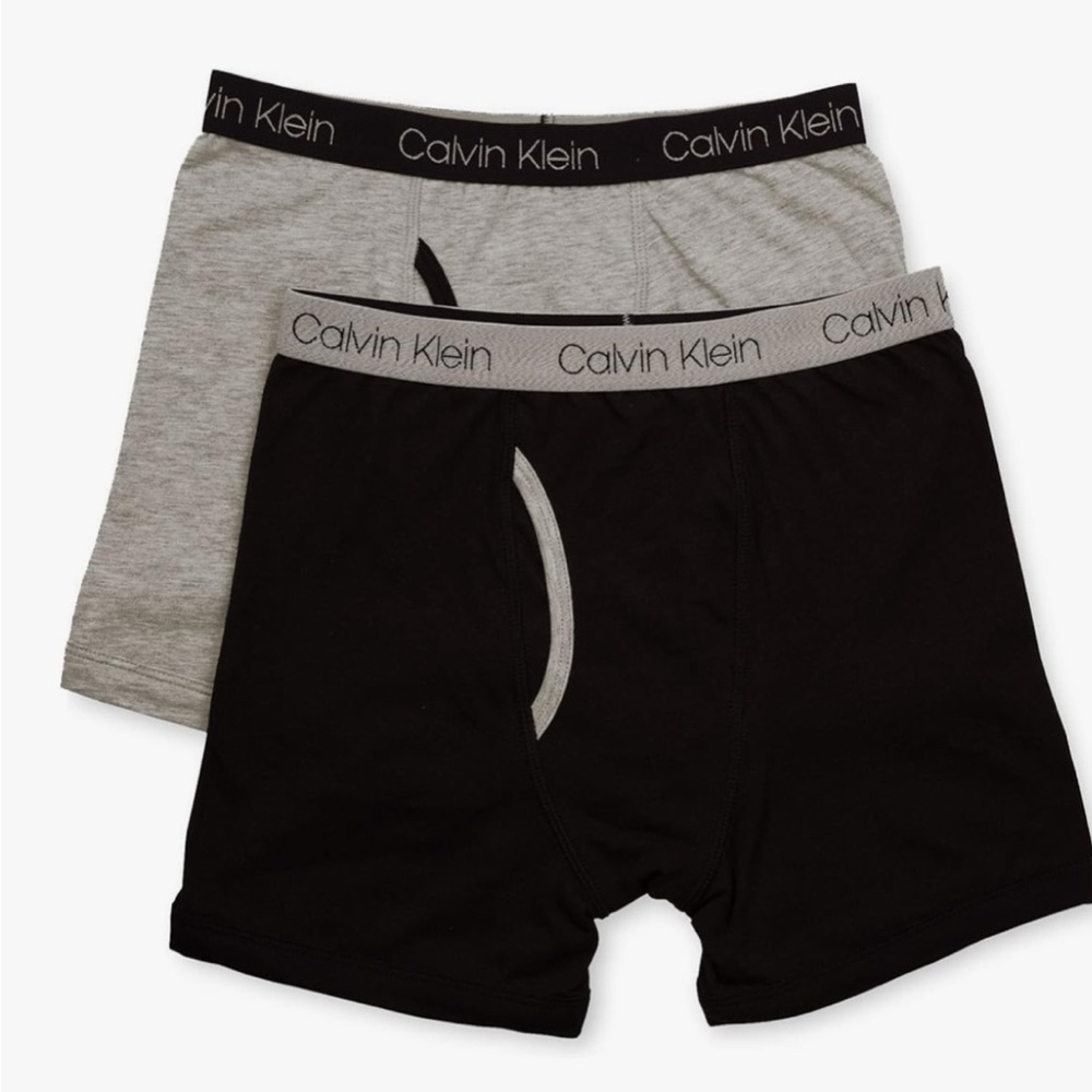 Calvin Klein Boys' 2 Pack Boxer